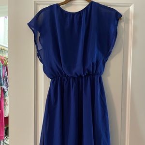 Women’s Airy Blue Midi/Mini dress